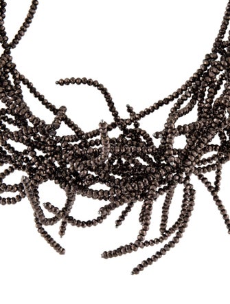 Brunello Cucinelli Beaded Branch Choker Necklace