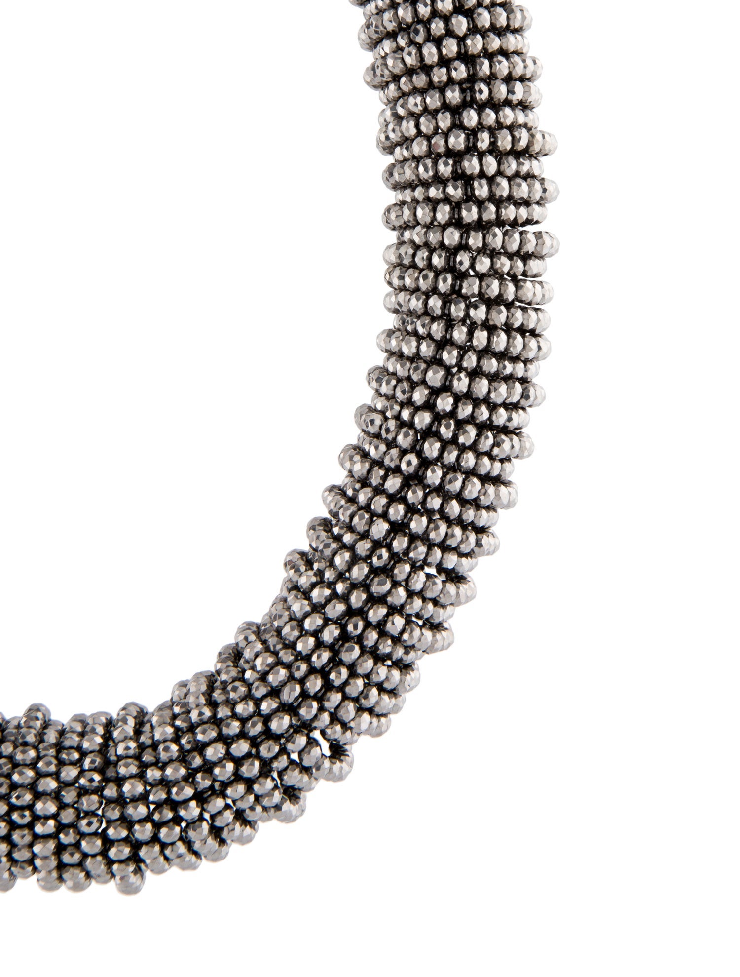Brunello Cucinelli Vetro Beaded Collar Necklace