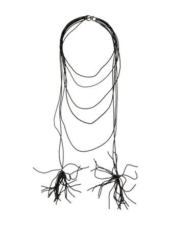 Brunello Cucinelli Stone Beaded Multistrand Necklace