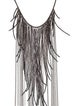 Brunello Cucinelli Stone Monili Beaded Fringe Necklace
