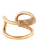 Brunello Cucinelli Double Layer-Detail Cuff Ring
