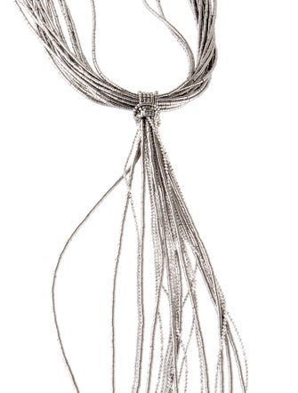 Brunello Cucinelli Monili Beaded Lavalier Necklace