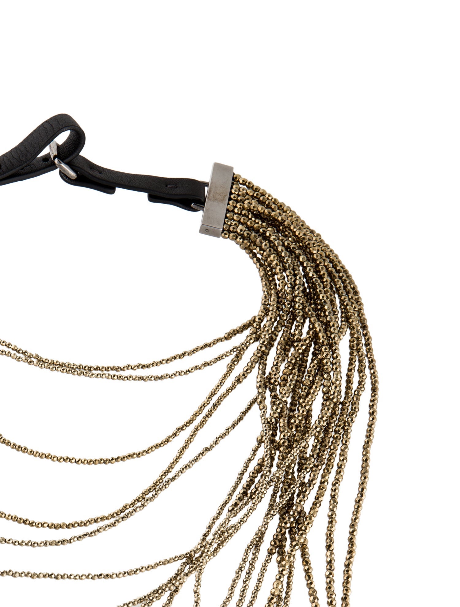 Brunello Cucinelli Multi-Strand Bead Collar Necklace