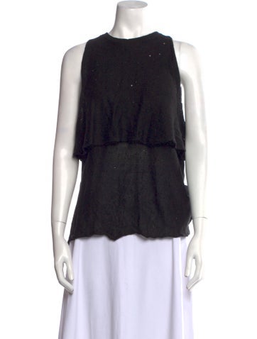 Brunello Cucinelli Tops Sleeveless Linen Top L