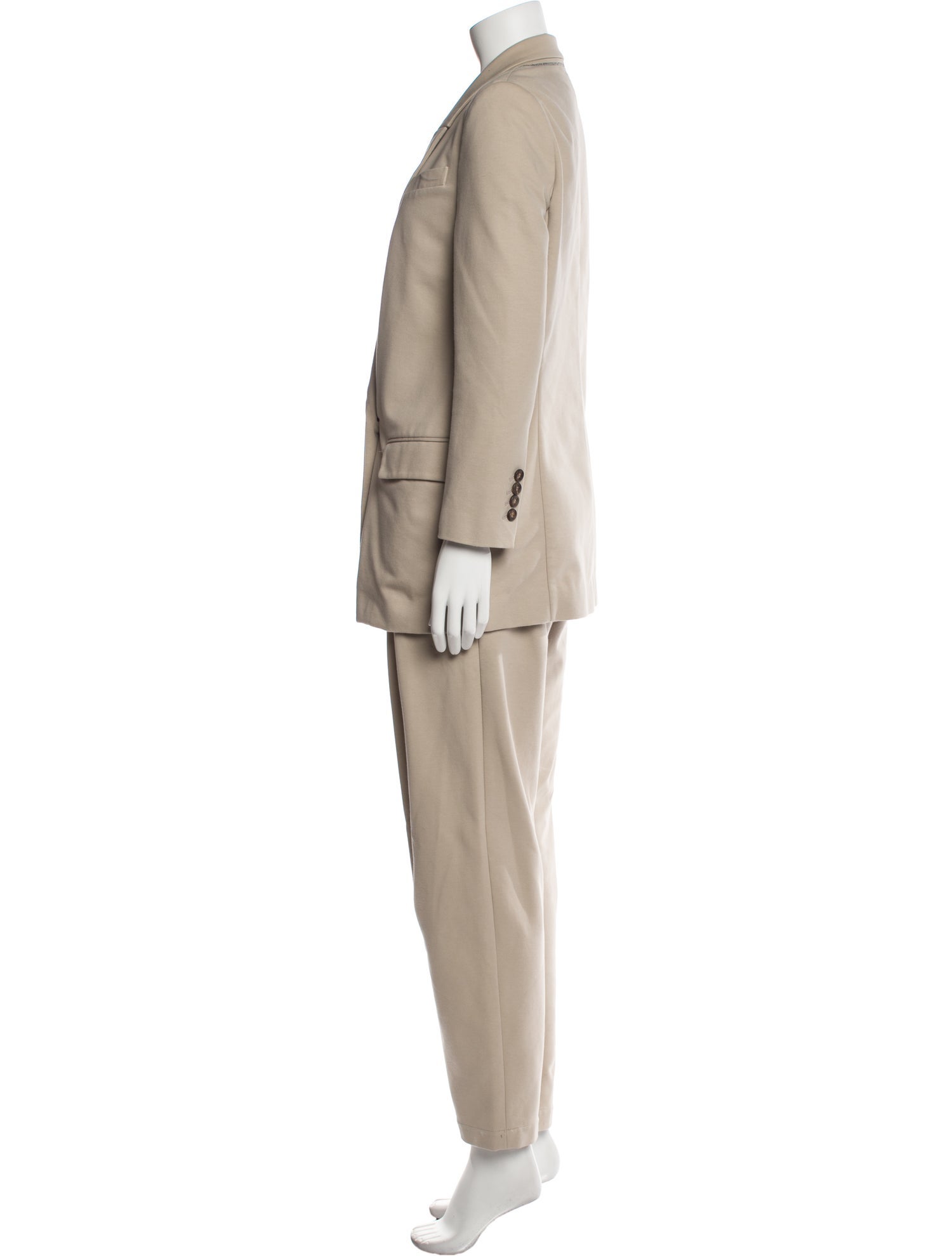 Brunello Cucinelli Pleated Accents Pantsuit