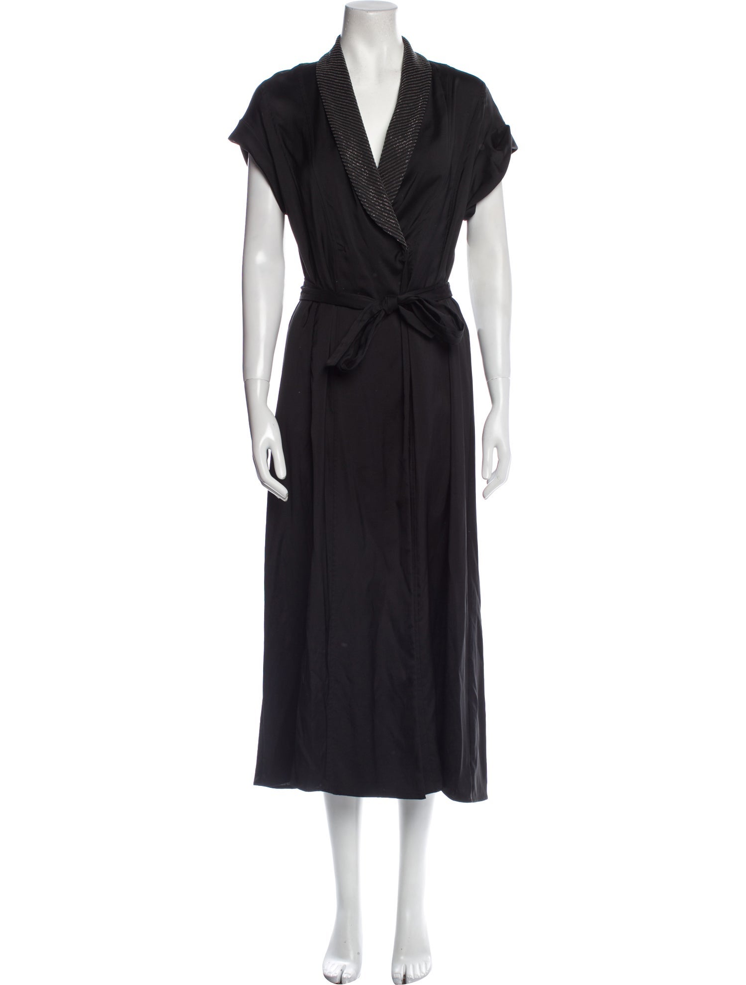 Brunello Cucinelli V-Neck Long Dress