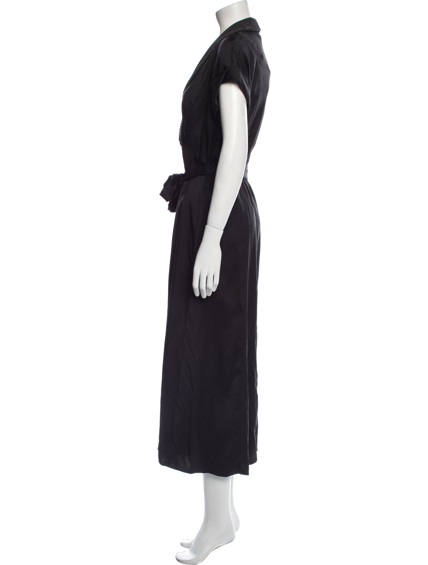 Brunello Cucinelli V-Neck Long Dress