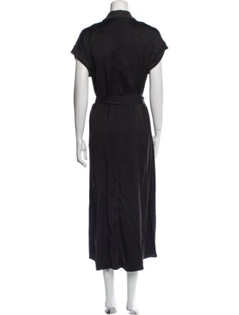 Brunello Cucinelli V-Neck Long Dress