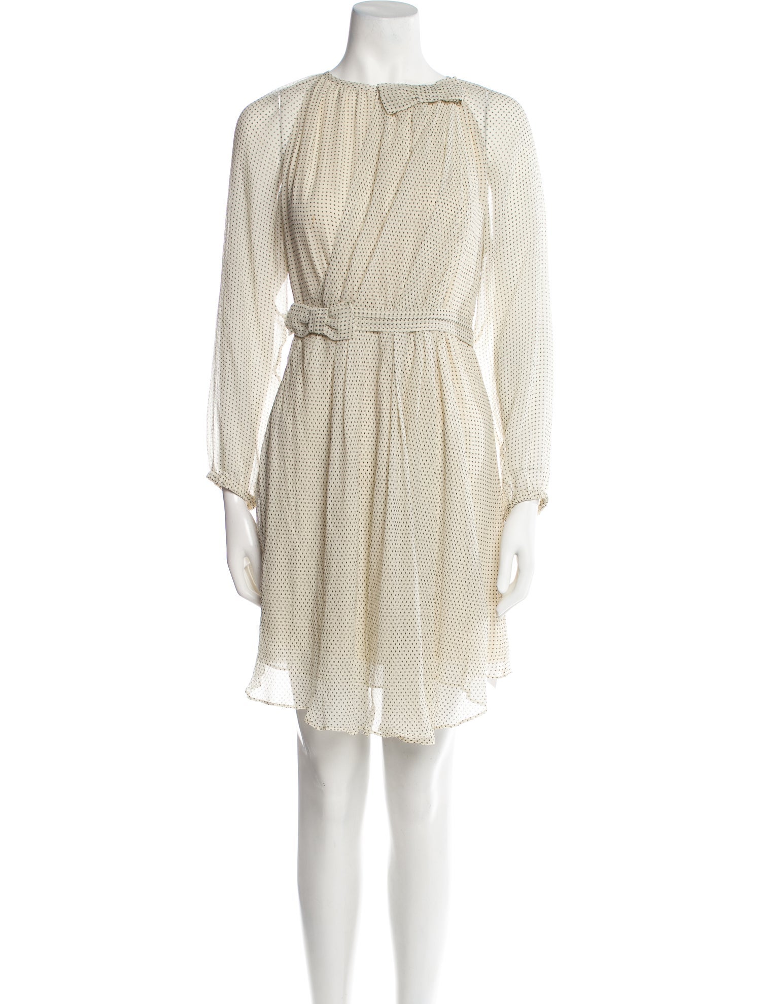 Burberry Girls' Printed Long Sleeve Dress