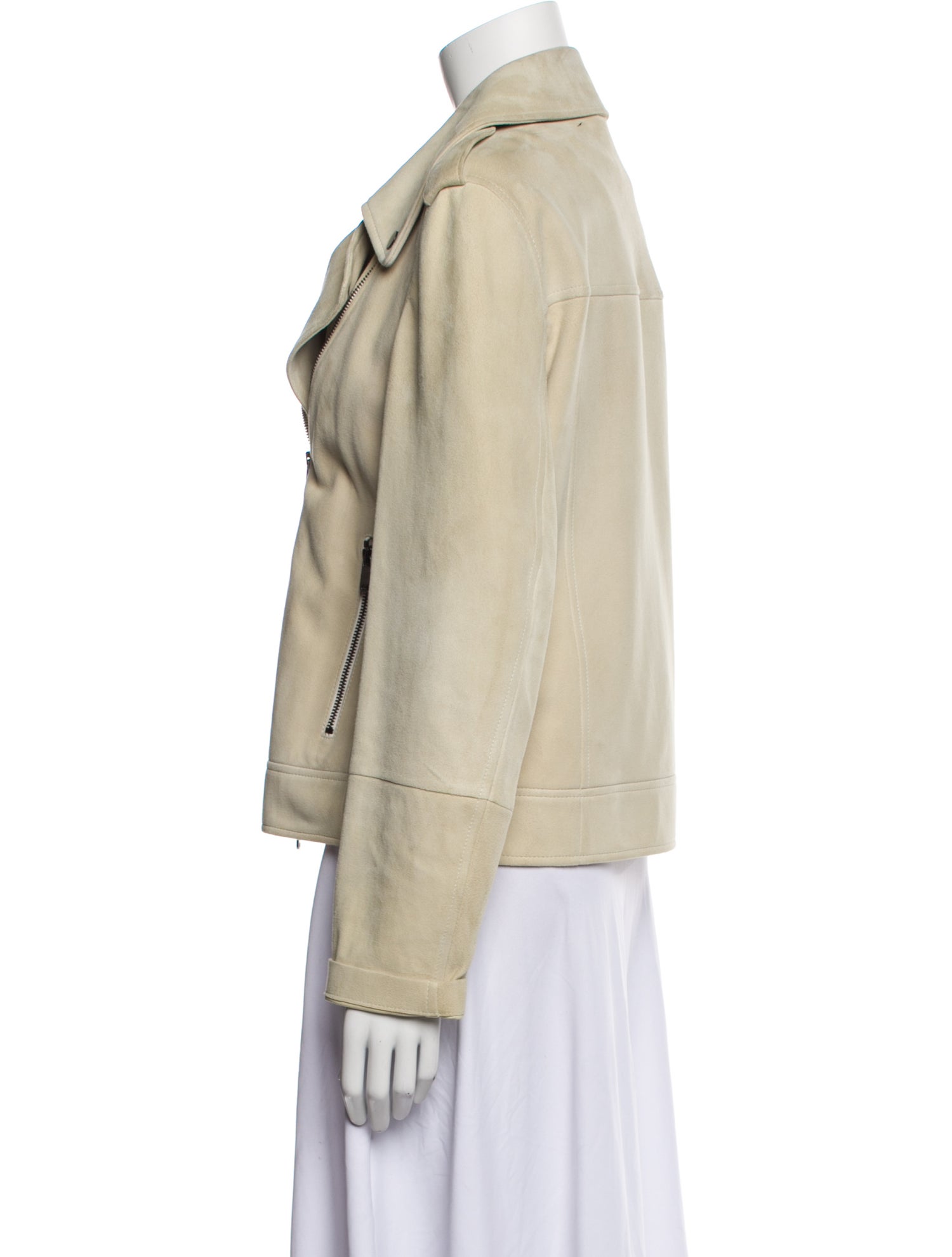 Brunello Cucinelli Leather Biker Jacket