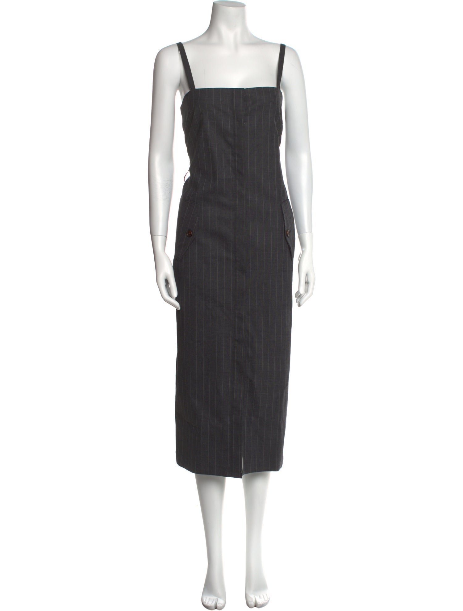 Brunello Cucinelli Virgin Wool Long Dress
