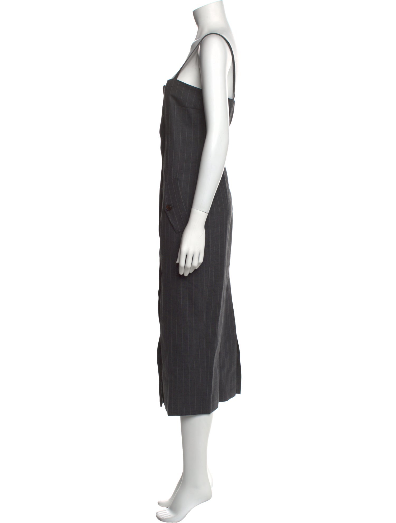 Brunello Cucinelli Virgin Wool Long Dress