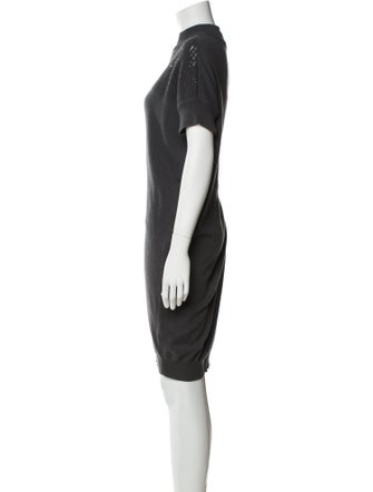 Brunello Cucinelli Virgin Wool Knee-Length Dress