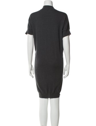 Brunello Cucinelli Virgin Wool Knee-Length Dress