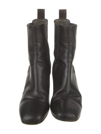 Brunello Cucinelli Monili Leather Chelsea Boots