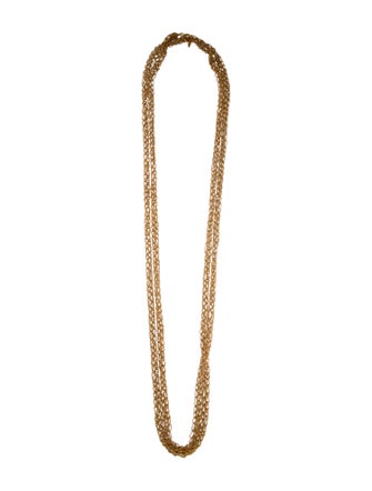 Brunello Cucinelli Monili Chain Twisted Necklace