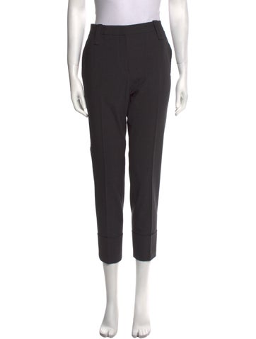 Brunello Cucinelli Pants Virgin Wool Straight Leg Us4, It40 | S