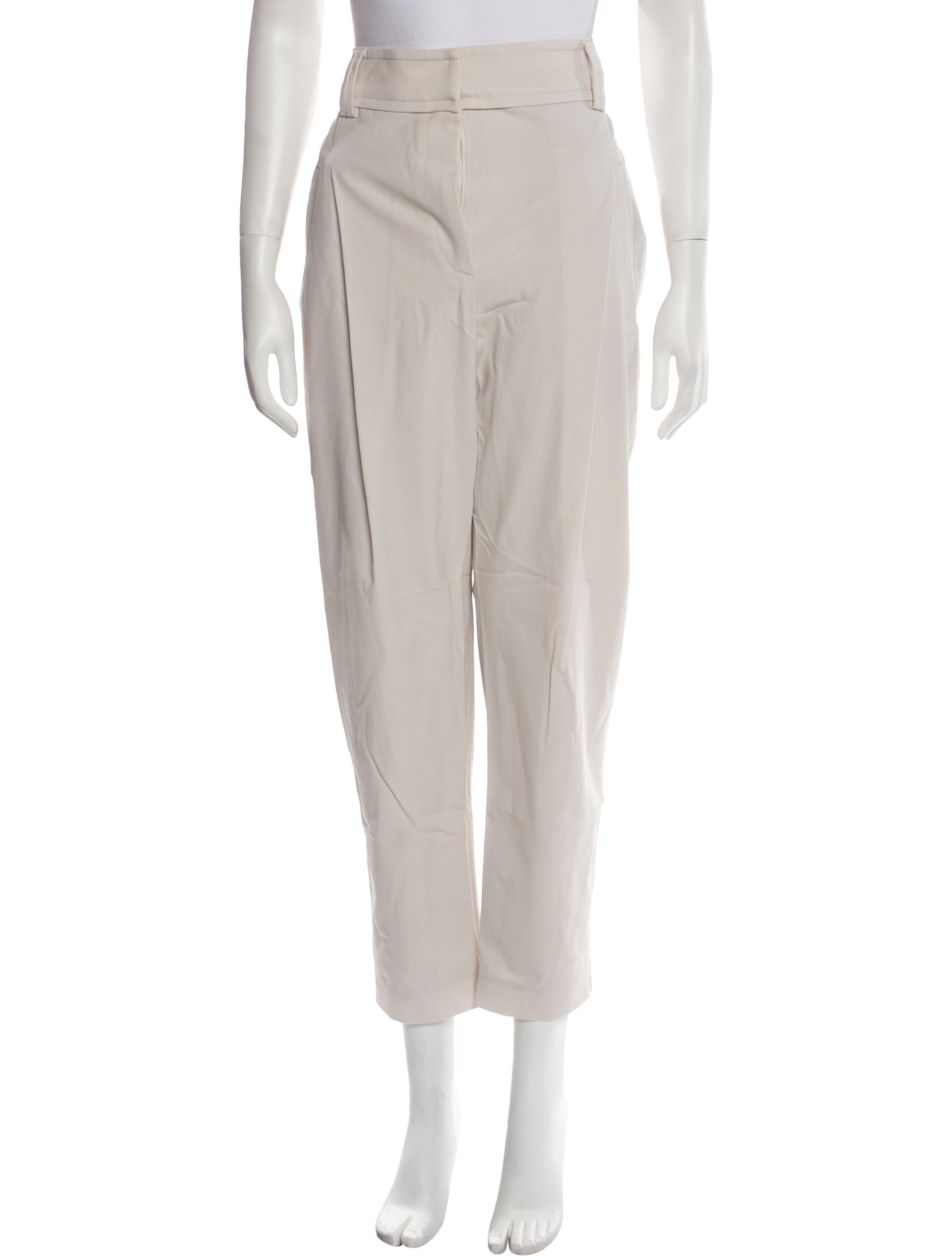 Brunello Cucinelli Virgin Wool Straight Leg Pants