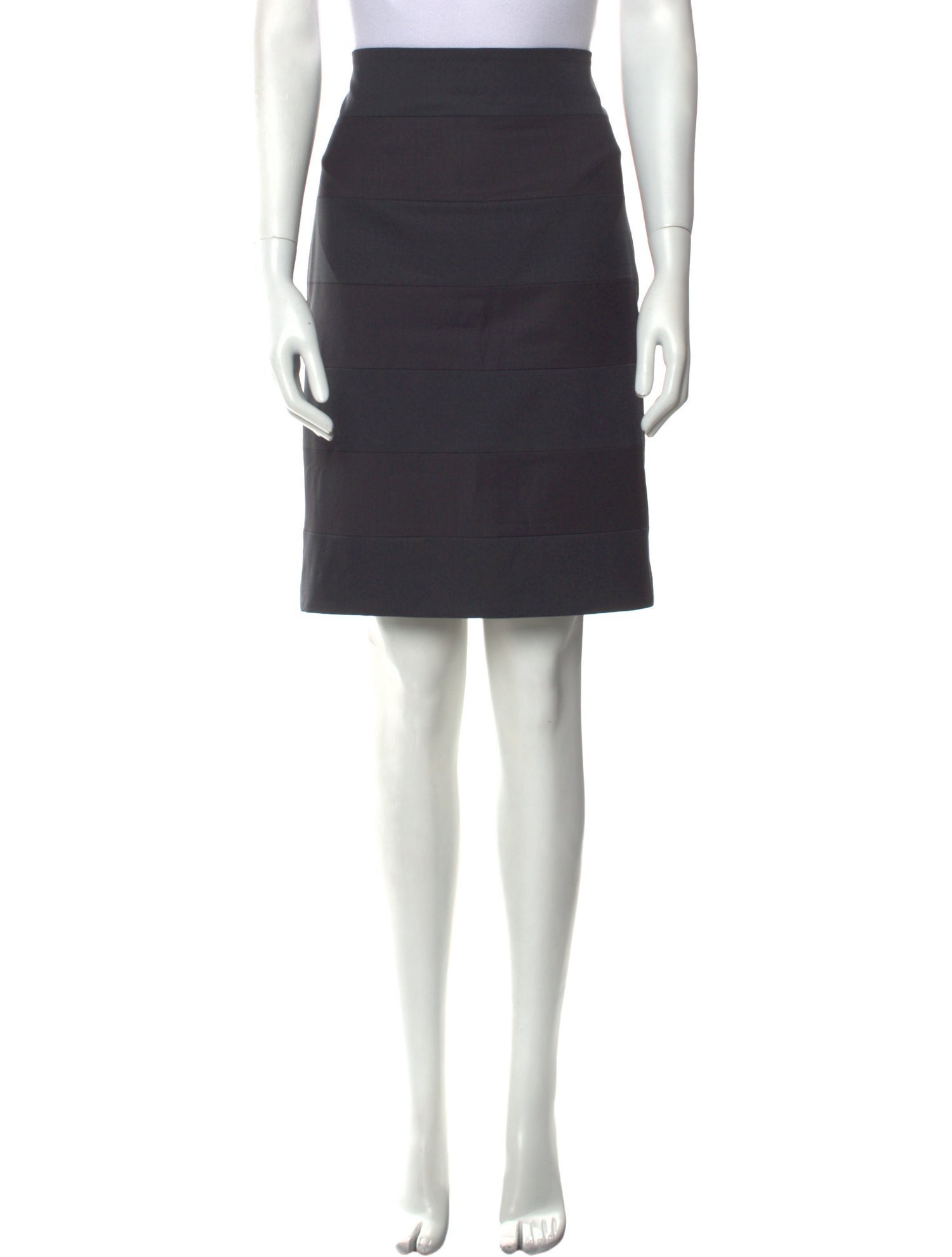 Brunello Cucinelli Virgin Wool Knee-Length Skirt