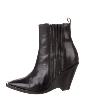 Brunello Cucinelli Monili Leather Chelsea Boots