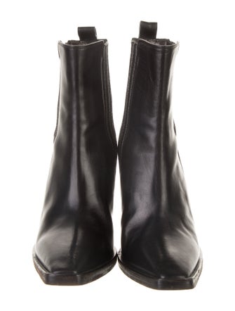 Brunello Cucinelli Monili Leather Chelsea Boots