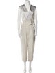 Brunello Cucinelli Plunge Neckline Jumpsuit