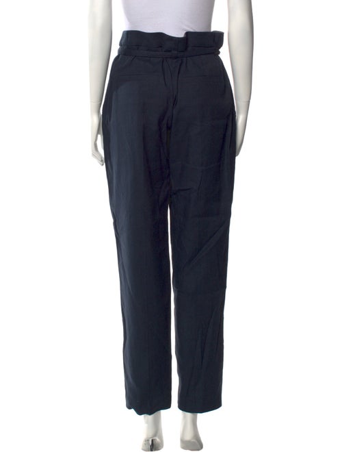 Brunello Cucinelli Linen Straight Leg Pants