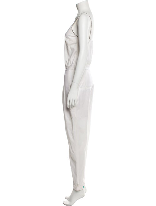 Brunello Cucinelli V-Neck Jumpsuit