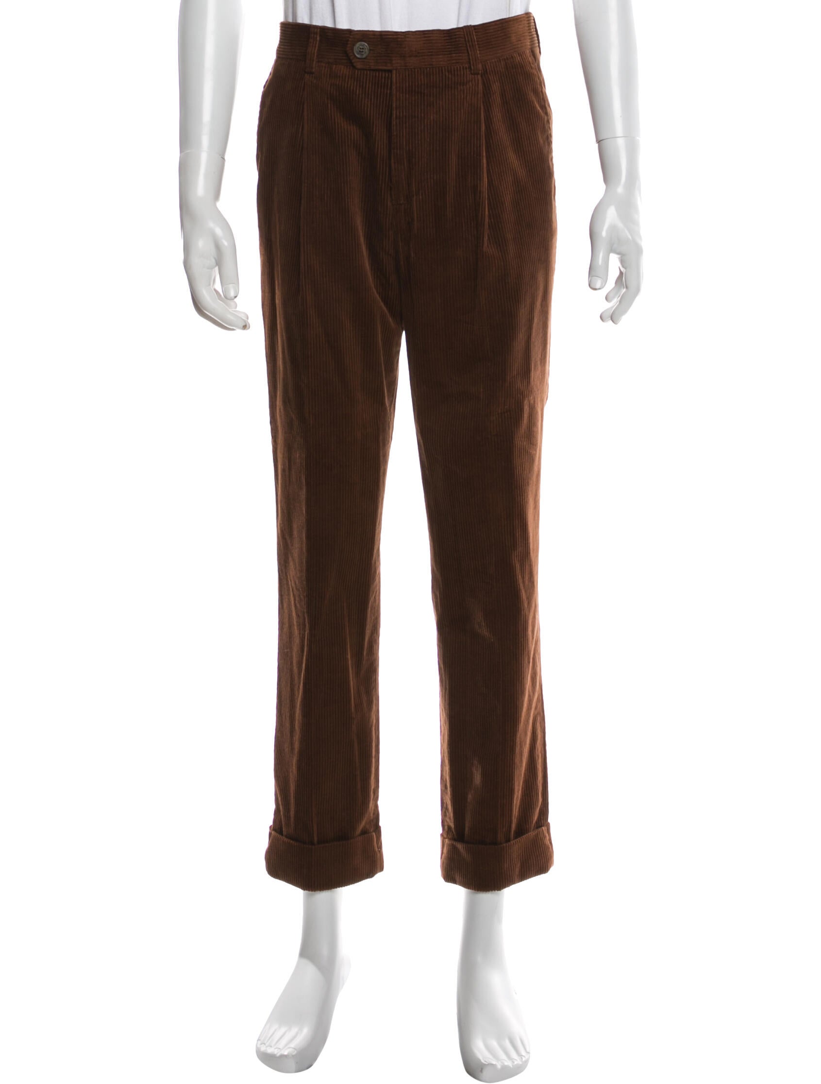 Brunello Cucinelli Corduroy Pants - Brown, 11.5