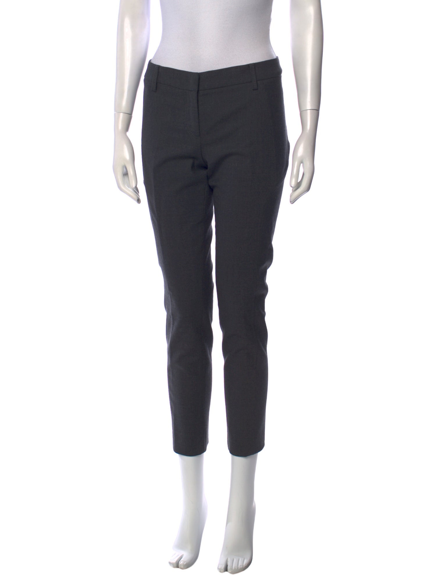 Brunello Cucinelli Wool Skinny Leg Pants