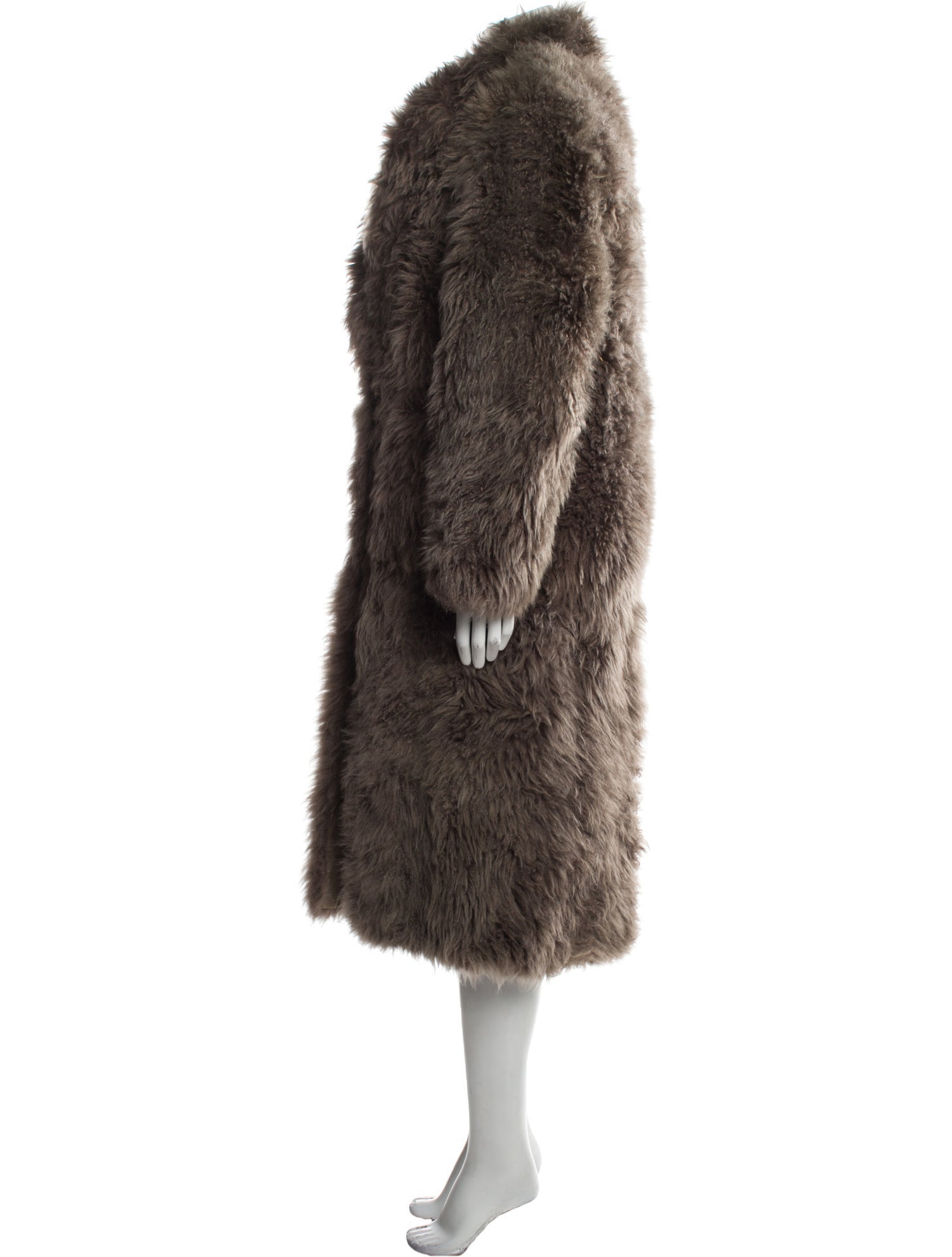 Brunello Cucinelli Goat Fur Coat w/ Tags w/Tags