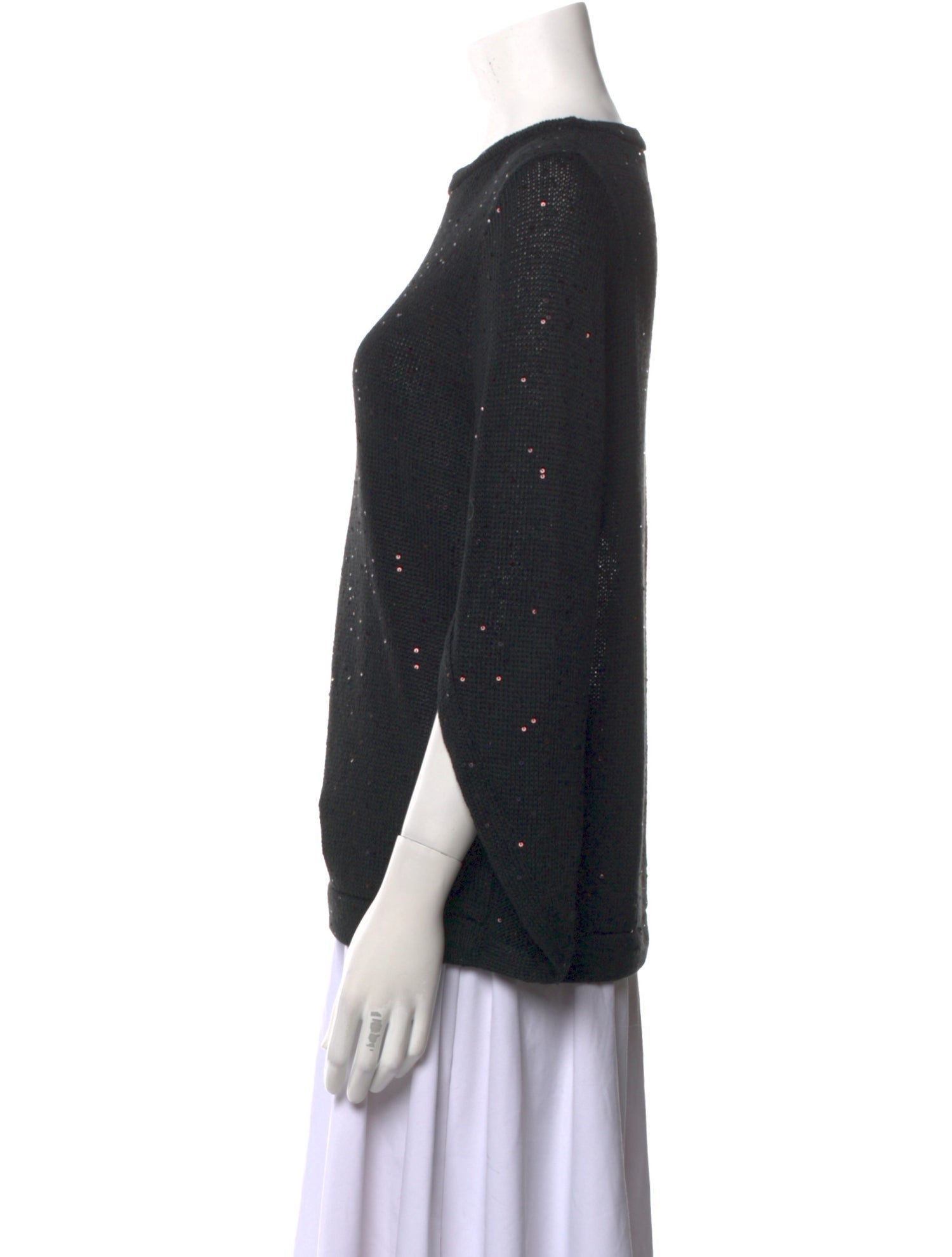 Brunello Cucinelli Bateau Neckline Sweater