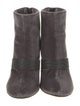 Brunello Cucinelli Velvet Beaded Accents Boots
