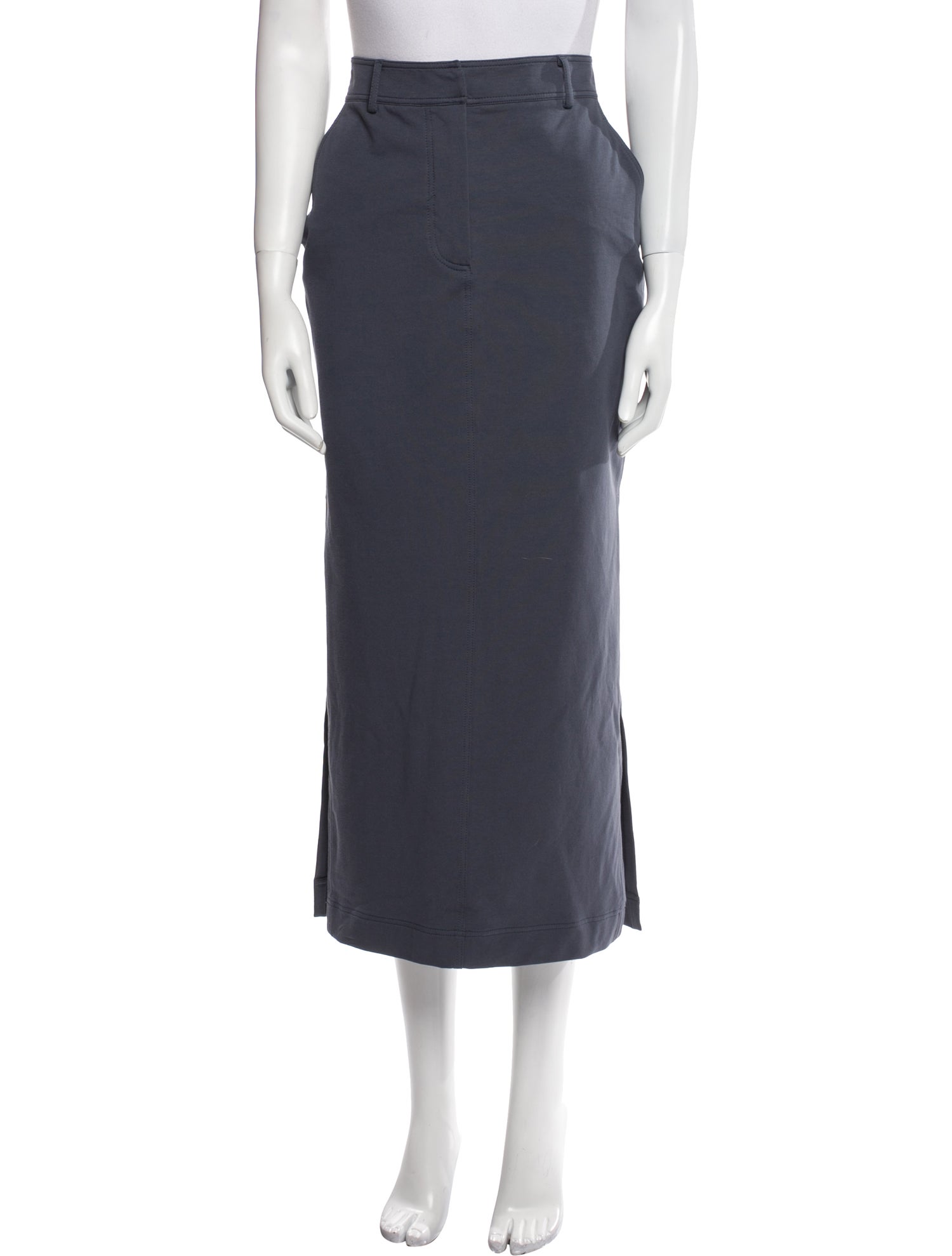 Brunello Cucinelli Beaded Accents Midi Length Skirt w/ Tags