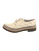 Brunello Cucinelli Leather Beaded Accents Oxfords