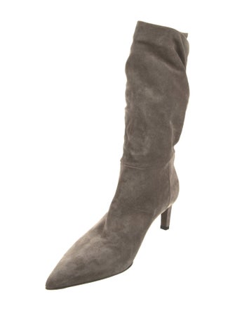 Brunello Cucinelli Suede Slouch Boots