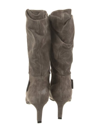 Brunello Cucinelli Suede Slouch Boots