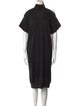 Brunello Cucinelli Turtleneck Midi Length Dress