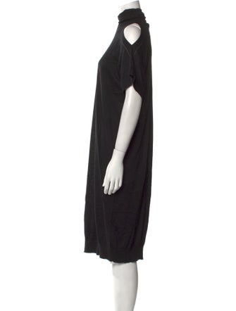 Brunello Cucinelli Turtleneck Midi Length Dress