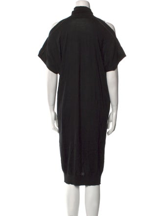 Brunello Cucinelli Turtleneck Midi Length Dress