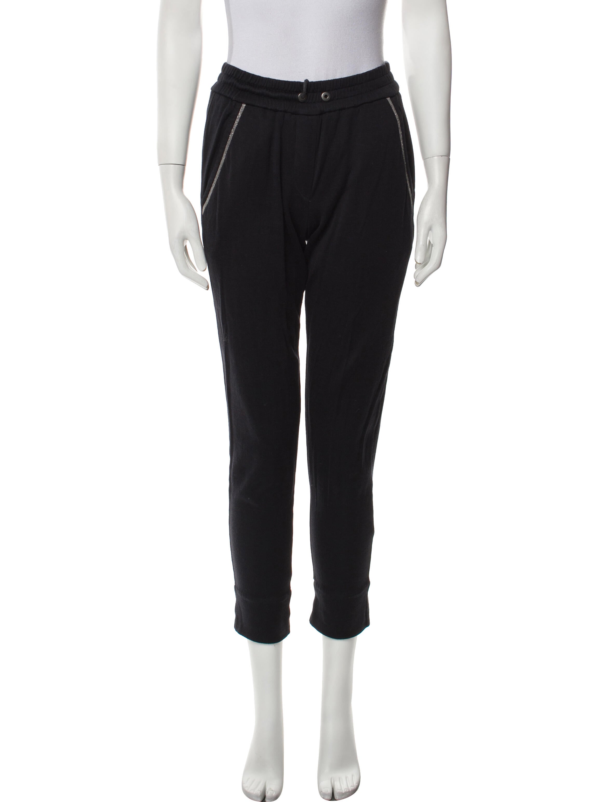 Brunello Cucinelli Beaded Accents Pant Set