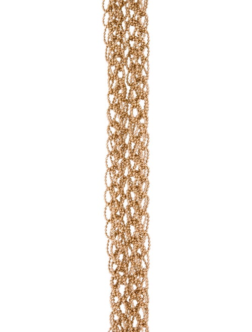 Brunello Cucinelli Extra Long Monili Loop Wrap Around Necklace