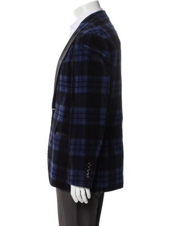 Brunello Cucinelli Plaid Print Blazer