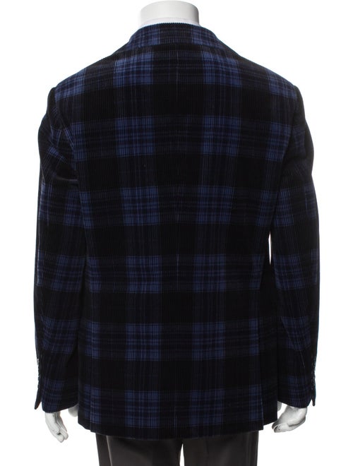 Brunello Cucinelli Plaid Print Blazer