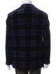 Brunello Cucinelli Plaid Print Blazer