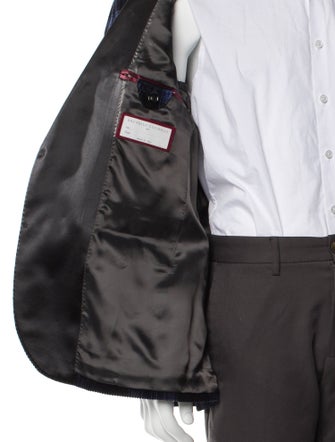 Brunello Cucinelli Plaid Print Blazer