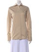 Brunello Cucinelli Long Sleeve Button-Up Top