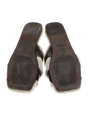 Brunello Cucinelli Leather Slides