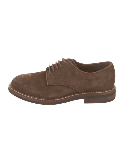Brunello Cucinelli Suede Derby Shoes