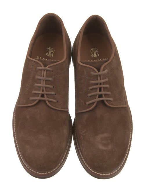 Brunello Cucinelli Suede Derby Shoes